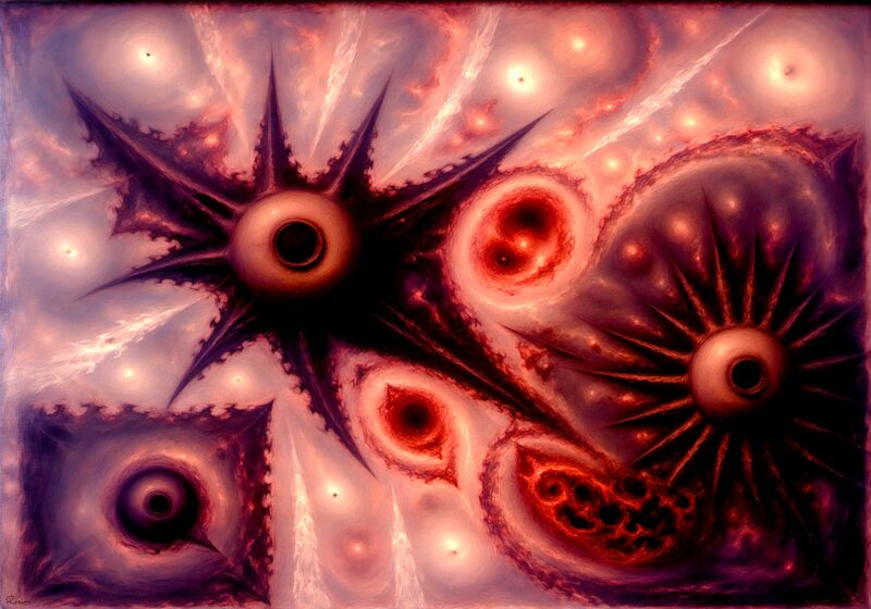 The Eternal Return - a Digital Graphics and Cartoon by Oscar Riveros
